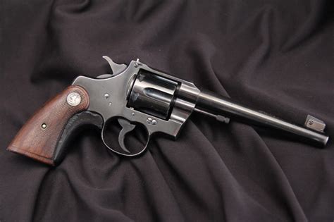 Colt Officers Model 38 Cal Heavy Barrel Double Action