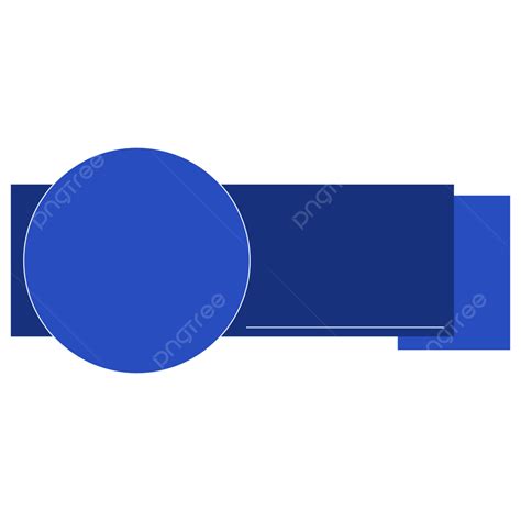 Gambar Spanduk Biru Modern Dengan Bentuk Lingkaran Biru Spanduk
