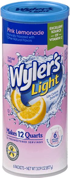 Download Wylers Light 12qt Canister Pink Lemonade Wylers Light Drink