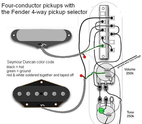 Telecaster 4 Way Switch Wiring Diagram Database Wiring Collection