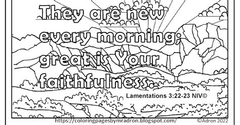 Coloring Pages For Kids By Mr Adron Free Lamentations 322 23