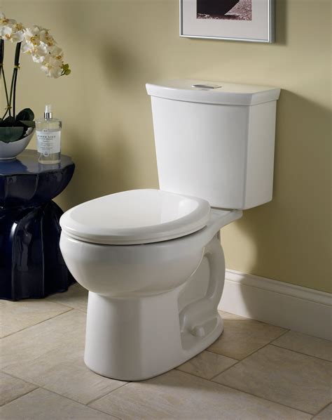 American Standard H Option Siphonic Dual Flush Round Front Toilet White Piece