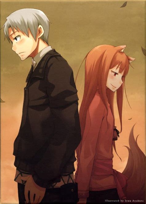 Holo And Lawrence 3 Spice And Wolf Spice And Wolf Holo Anime Wolf