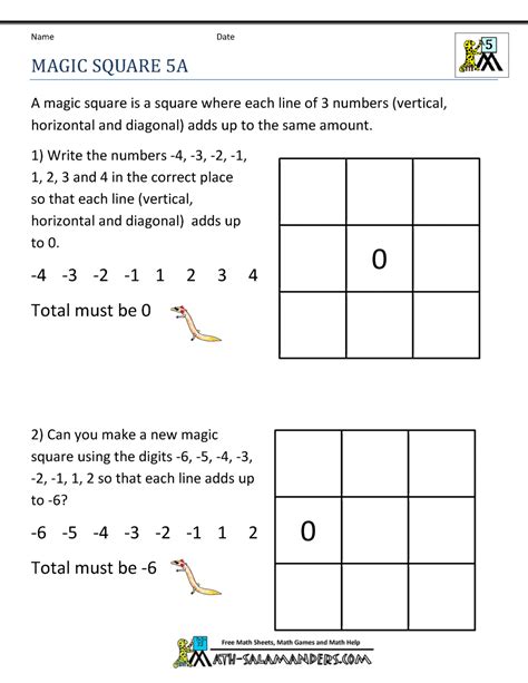 Whosoever shall solve these puzzles shall rule the. Printable Math Puzzles 5th Grade