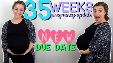35 Weeks Pregnancy Update 2020 New Pregnancy Due Date Come With Me Obgyn Appointment Youtube