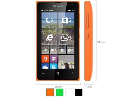 Microsoft Introduces Its Cheapest Windows Phone Yet The Lumia 435