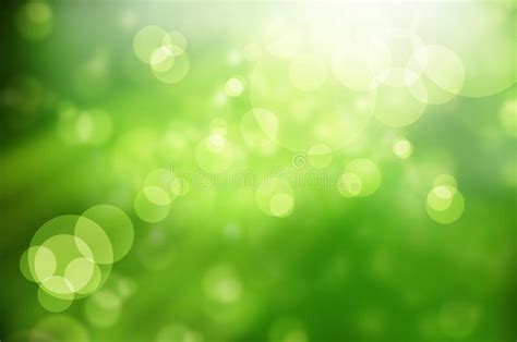 Abstract Nature Background Spring Greens Stock Illustration