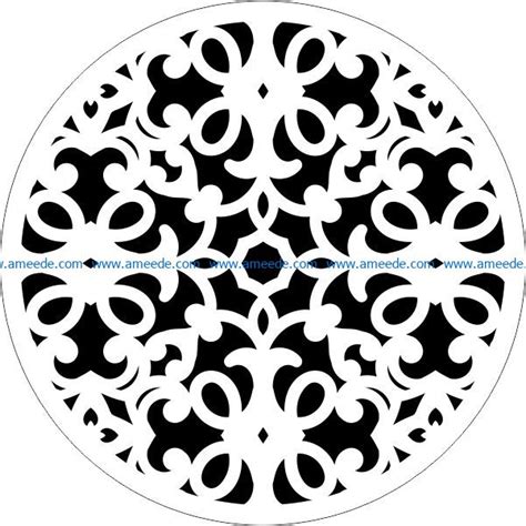 Decorative Motifs Circle E0009429 File Cdr And Dxf Free Vector Download