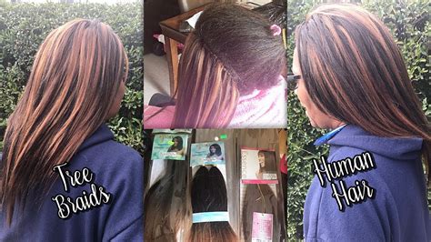 Hannah queen product wholesale human hair bulk in factory price 3 bundle 150g brazilian loose wave bulk hair for braiding human hair no weft (16 16 16 inch, 50g/piece). HOW TO DO TREE BRAIDS WITH HUMAN HAIR - ESSENCE YAKI BULK ...
