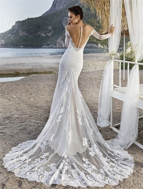 Eddy K Bali Long Sleeve Lace Gown In 2020 Long Sleeve Wedding Dress