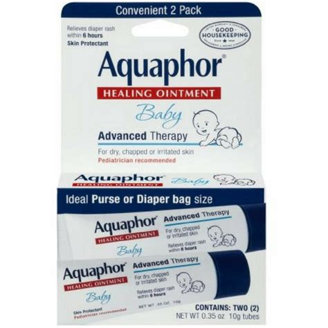 2 Pack Aquaphor Baby Healing Ointment Advanced Therapy 2 Tubes 035