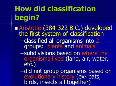 Ppt Classification Powerpoint Presentation Free Download Id2406581