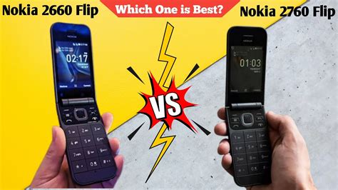 Nokia 2660 Flip Vs Nokia 2760 Flip Full Comparison Specification