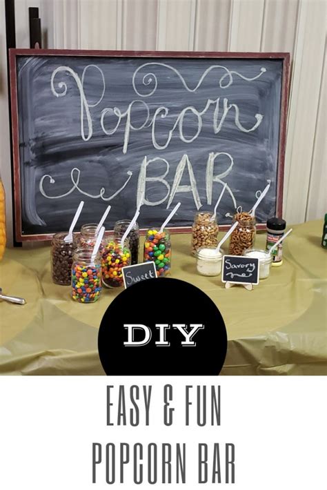 Tips For Creating A Diy Popcorn Bar Thinking Outside The Pot