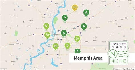 2020 Safe Suburbs Of Memphis Area Niche
