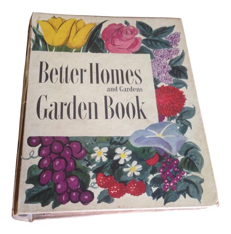 1951 Mid Century Decorative Garden Book On Unique Vintage