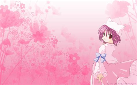 Pin By Lelavita On イラスト・画像 Cherry Blossom Wallpaper Anime Kawaii Girl