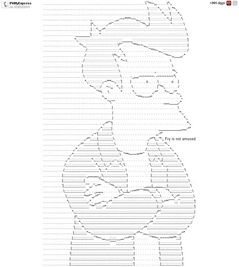 9 Geeky Pieces Of Ascii Art Walyou