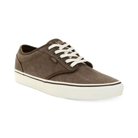 Vans Atwood Sneakers In Brown For Men Coffeebarely Blue Lyst