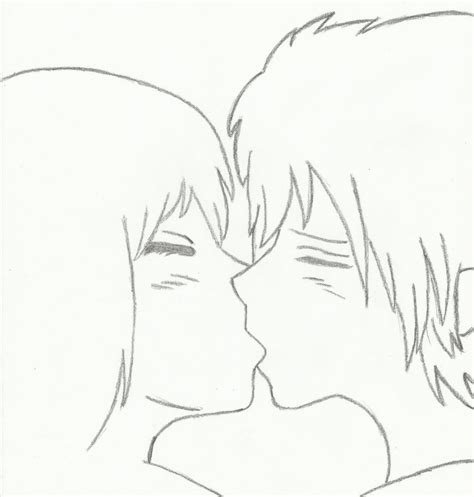 Anime Couples Drawing Easy Anime Wallpaper Hd