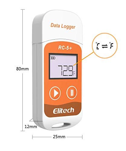 elitech rc 5 usb temperature data logger reusable recorder pdf ddl pricepulse
