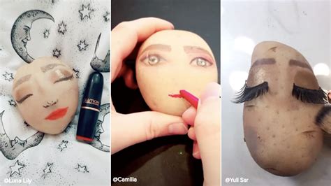 People Are Obsessed With Showing Off Their Makeup Skills On Potatoes