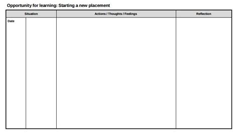 6 Learning Journal Templates Pdf