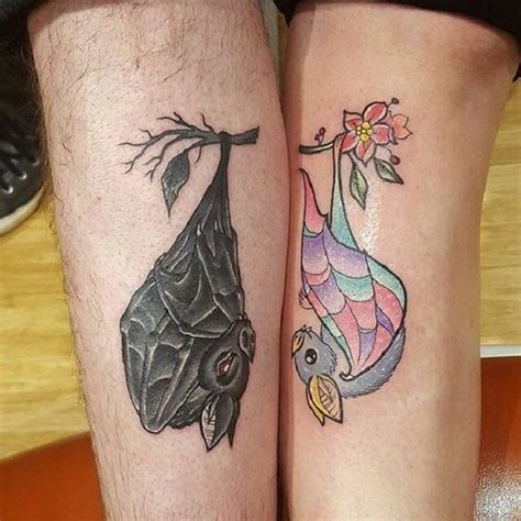 The Evil And The Good Bat Tattoos Symbolizes Both Positive And