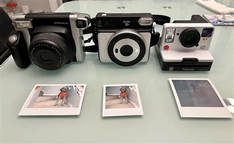 Polaroid One Step 2 Black Film Coming Out Along With Photo Photos Not