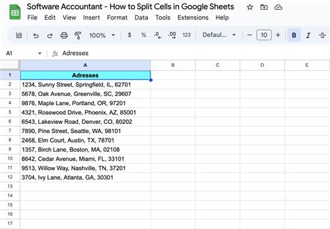 How To Split Cells In Google Sheets Separate Into Multiple Columns