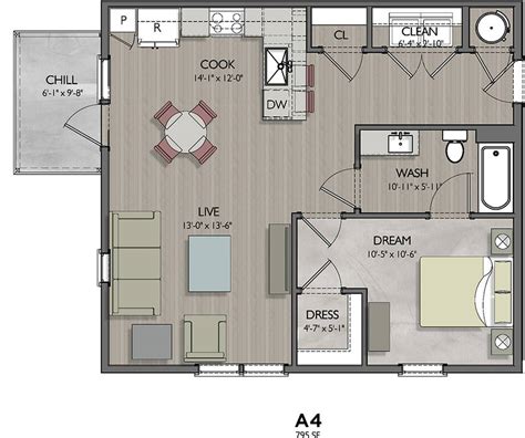 A4 1 Bed Apartment Vecina Apartment Villas