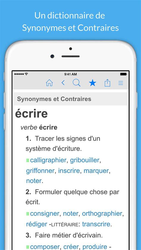 Dictionnaire Fran?ais et Synonymes #Education#Reference#apps#ios | Ios ...