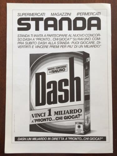 80s Advertising Advertising Newspaper Cutter Dash Detergent Stand Ebay