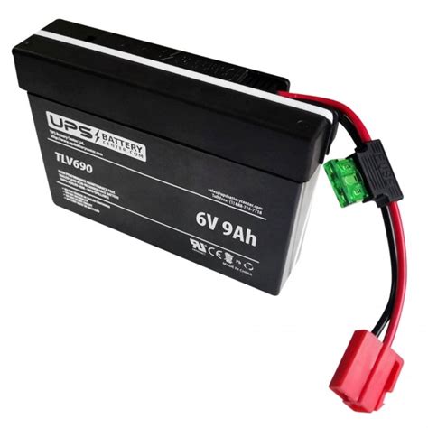 Rollplay 6 Volt Chevy Tahoe Police Suv Replacement Battery 100