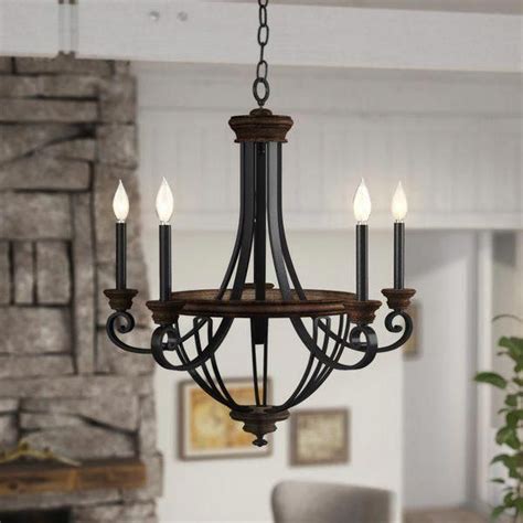 30 Black Chandelier Modern Farmhouse