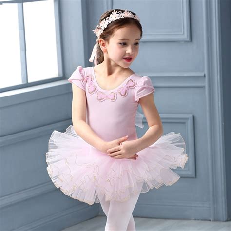 Fashion Ballet Leotard Tutu Dress Girls Kid Toddler Princess Dress Up