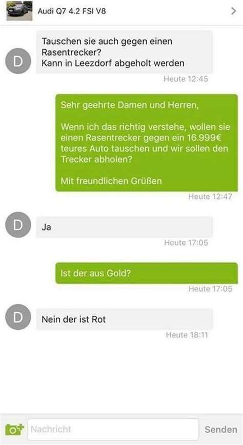 Dazu muss nur die kategorie ausgewählt. Witzige eBay-Kleinanzeigen Unterhaltungen | Ebay ...