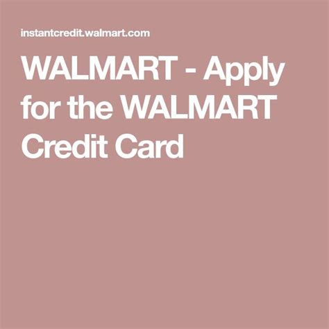 Maybe you would like to learn more about one of these? WALMART - Apply for the WALMART Credit Card | How to apply, Credit card, Cards