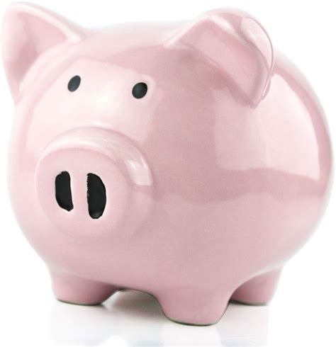 Knragho Pink Piggy Bankceramic Money Piggy Bank Kids Toys