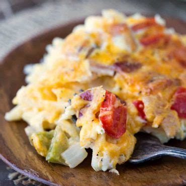 Customize with your favorite vegetables or use this broccoli and cheese recipe. Overnight Hash Brown Casserole - I Heart Eating
