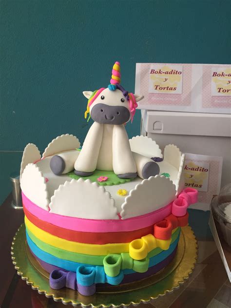 Fondant Birthday Cake Babies Desserts Food Unicorns Food Cakes