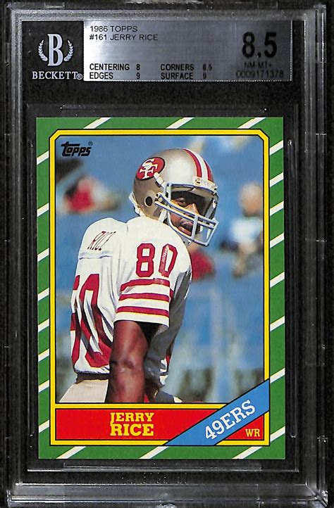 Maybe you would like to learn more about one of these? Lot Detail - Lot of 3 Football Star Topps Cards - Including Jerry Rice Rookie Card, Elway ...
