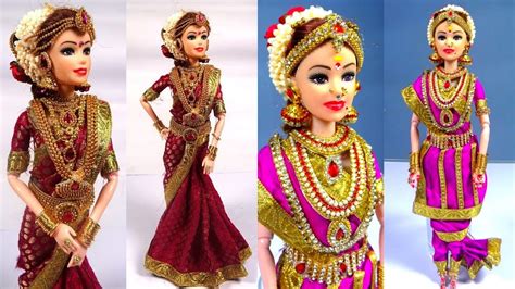 South Indian Bridal Doll Dress Making Indian Bridal Doll And