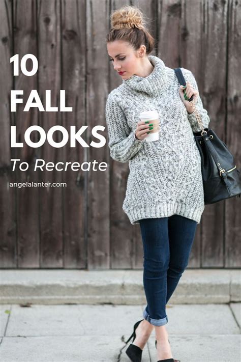 10 Fall Looks To Recreate Hello Gorgeous By Angela Lanter Fall Looks Casual Dresses For