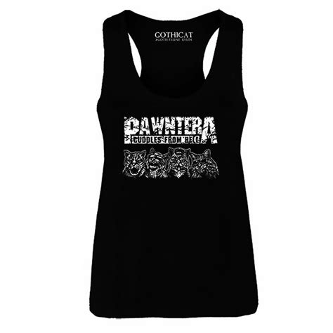 Pawntera Tank Gothicat † Goth Feline Kvlt