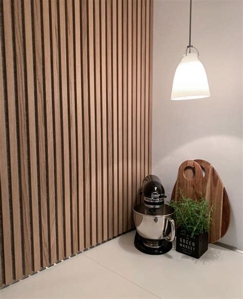 Wooden Slat Wall Better Acoustics At Home With Woodupp Wood Panel