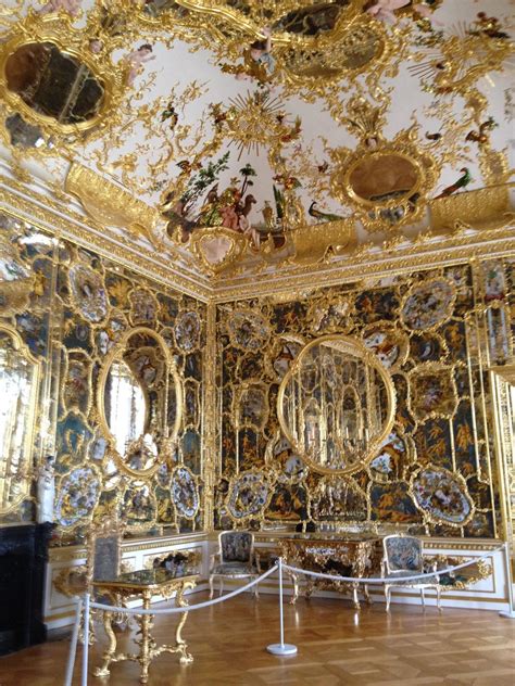 This German Rococo Room Shows How Even Without The Straight Lines Of