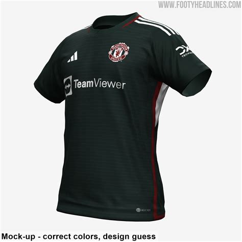 Never Used Before Colors How The Manchester United 23 24 Away Kit