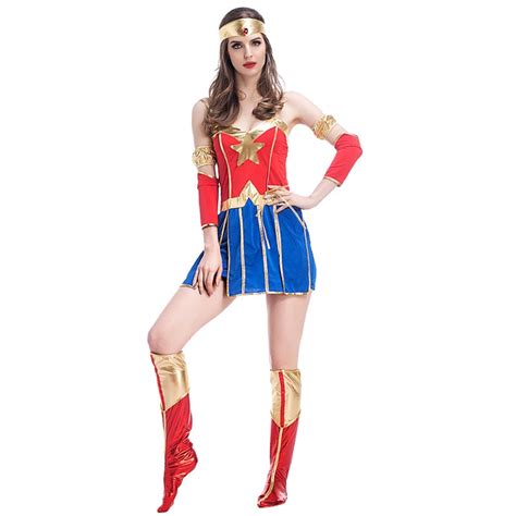 2017 New Products Women Cosplay Superhero Adult Sexy Fancy Dress Magic