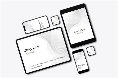 Pile Of Apple Devices Mockup 230 Svg Png Eps Dxf In Zip File